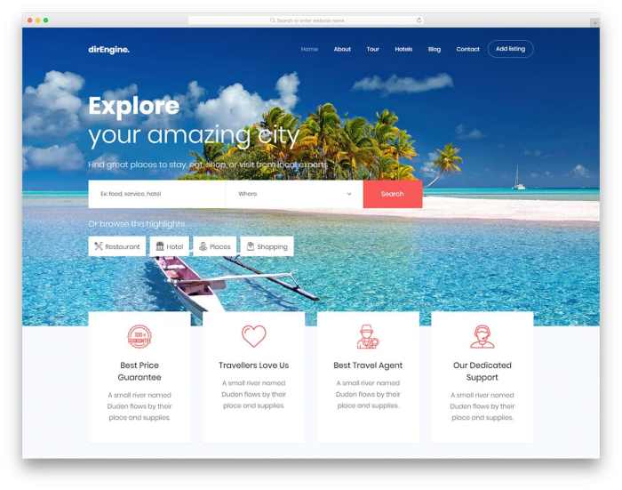 Online holiday booking websites with best deals on transportation